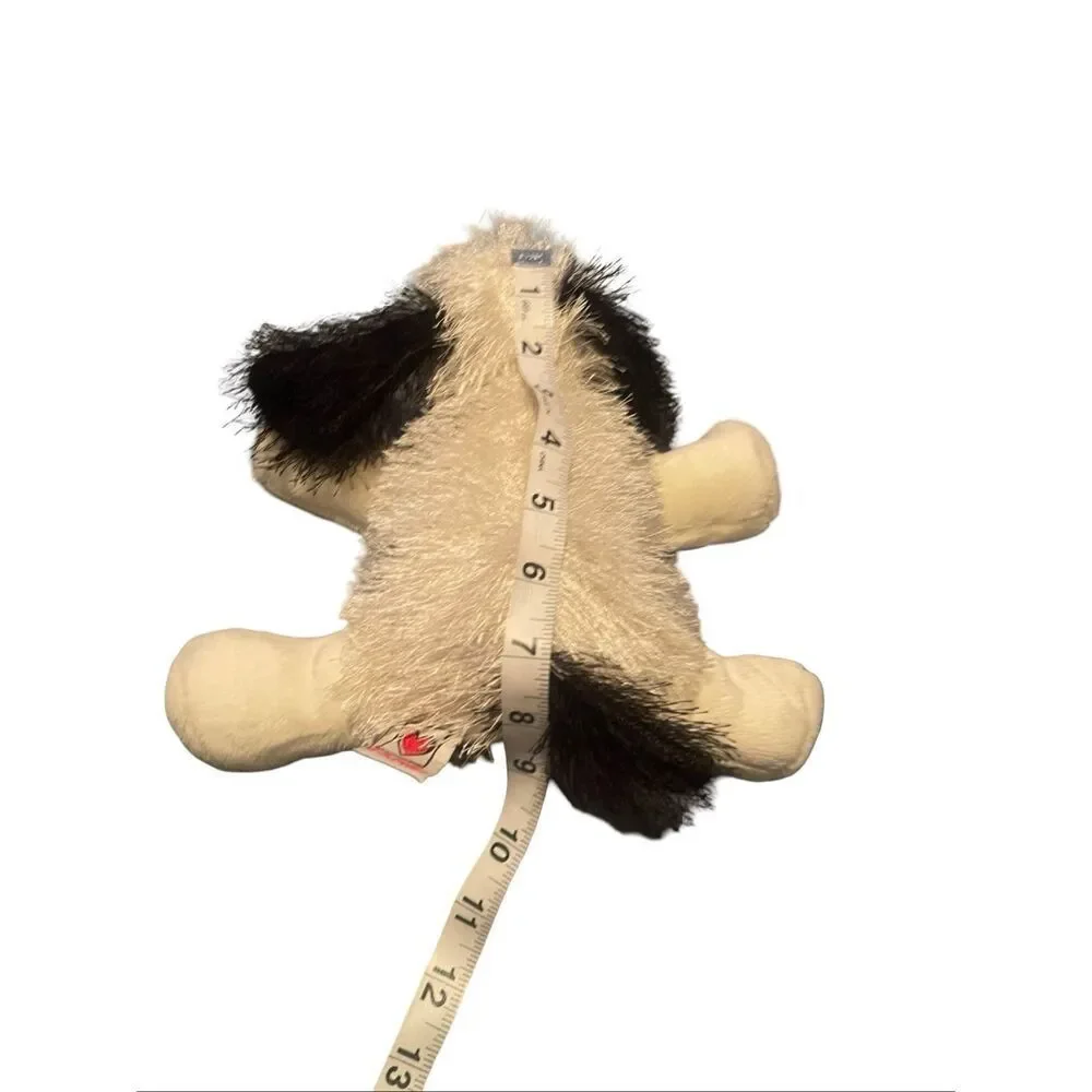 GANZ Kids Black & White Webkinz Lil'Kinz Cheeky Dog Plush Stuffed Animal Toy OS